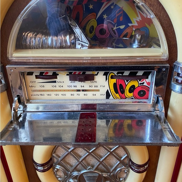 ☘️VTG Jukebox Spirit of St. Louis AM/FM Radio CASSETTE Player - Picture 2 of 6